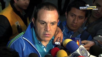 Tengo contrato y lo voy a respetar: 'Cuau'