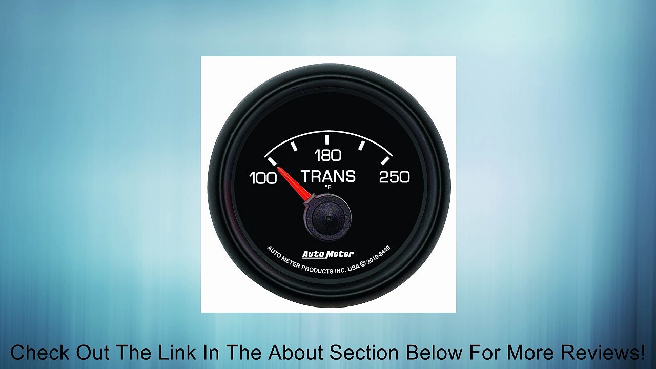 Auto Meter 8449 Factory Match 2-1/16" 100-250 Degree Fahrenheit Transmission Temperature Gauge for Ford Racing Review