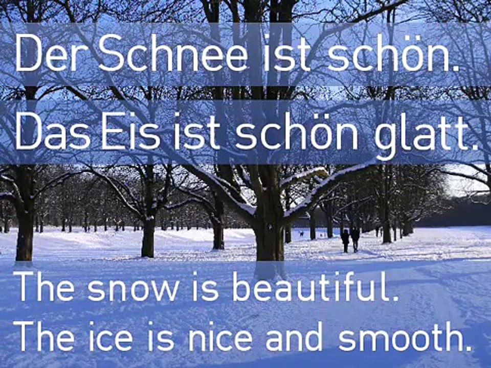 Learn German - Lesson 13