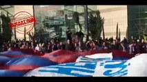 Trabzonsporlu taraftarlar İstinye'de 