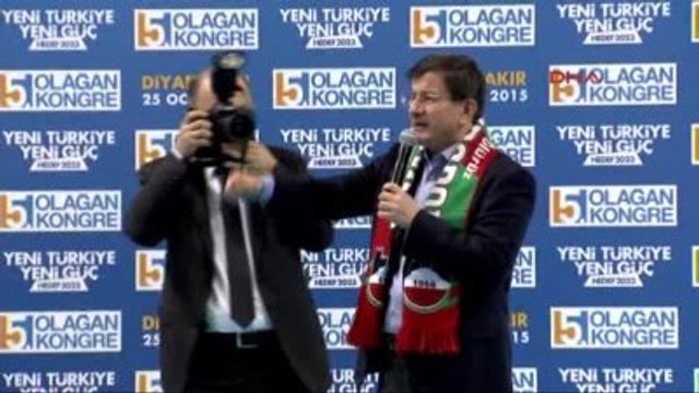 Diyarbakır- Başbakan Davutoğlu Diyarbakır'da Çözüm Sürecine İlişkin Önemli Mesajlar Verdi -3