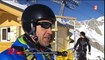 Incroyable : Le ski saut à l'élastique ! Ski Bungee Ride à Tignes