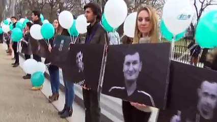 Beyaz Saray önünde anlamlı sergi