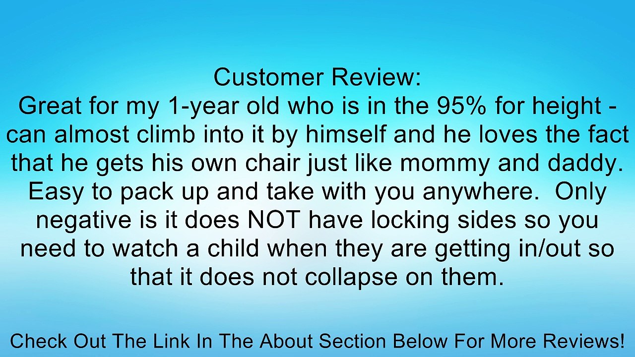 Kelty Kids Chair Review