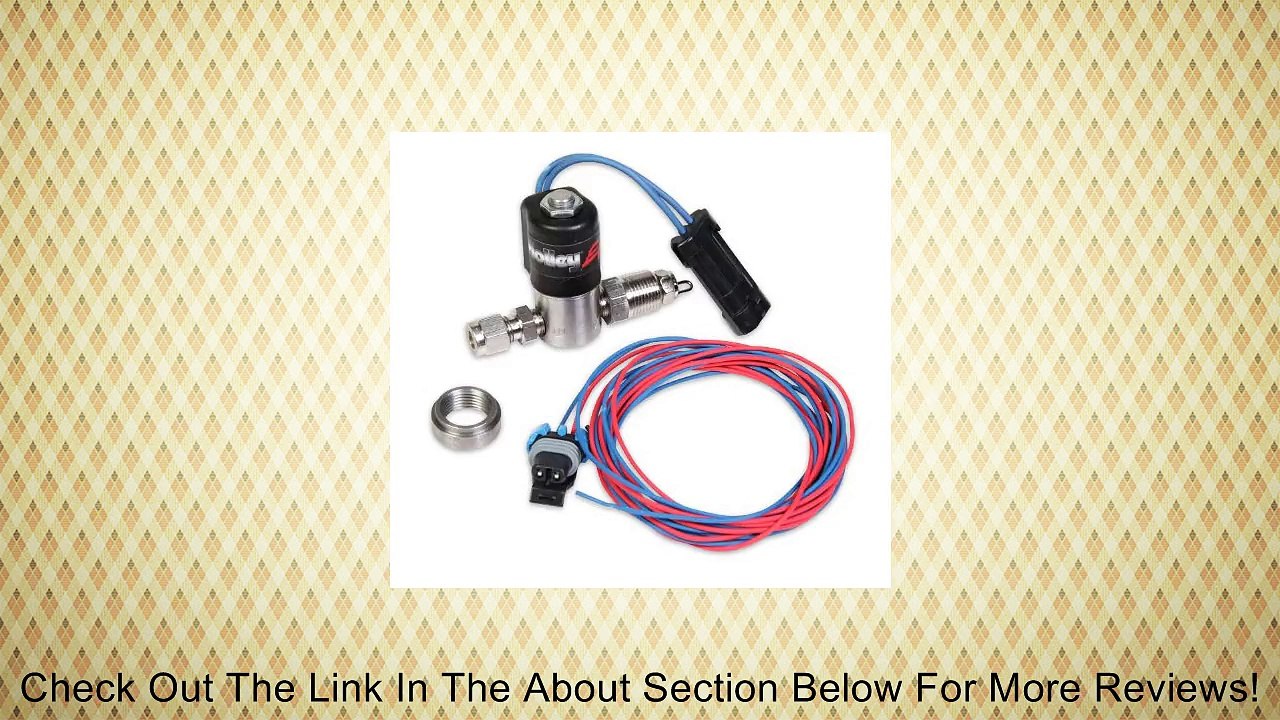 Holley 557-106 1000cc Solenoid/Nozzle Review