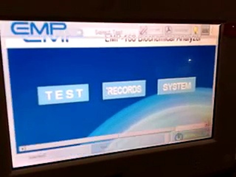 Biochemical Analyzer / EMP-168 Vet / Glucose Test Demo