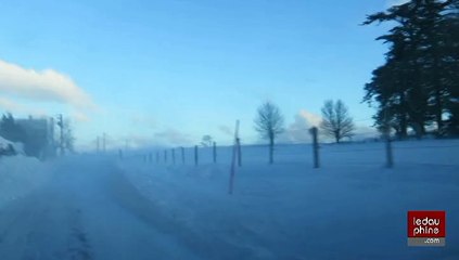 La forte burle en Ardèche