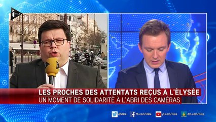 François Hollande a reçu les proches des victimes des attentants