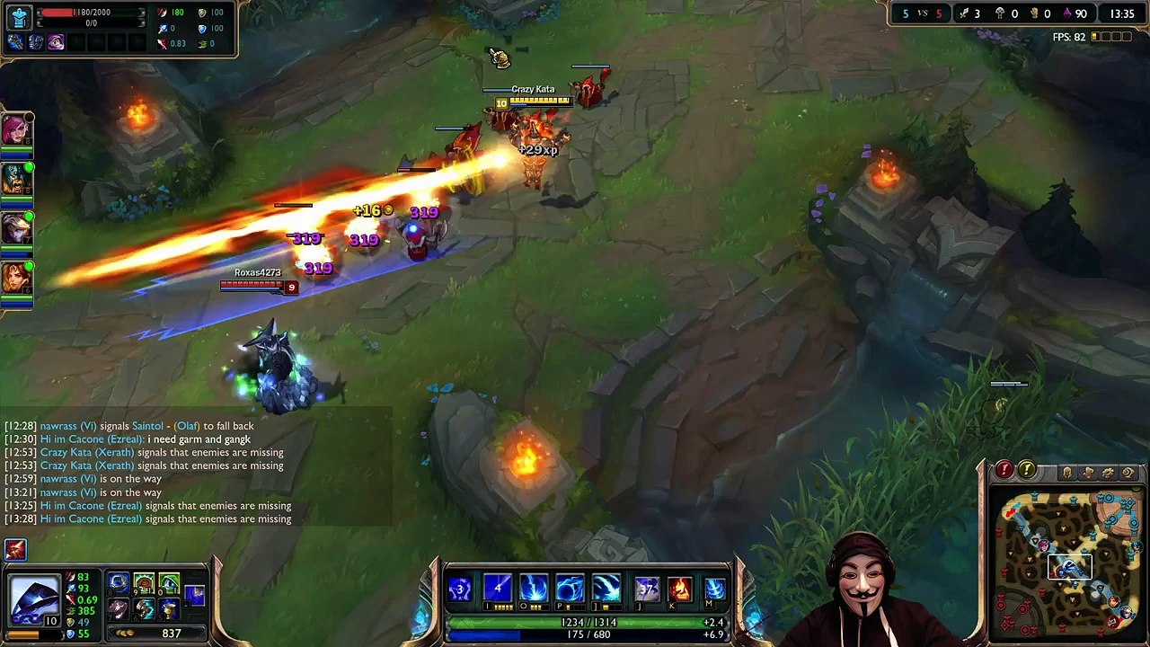 Ranked - LoL - Xerath @ Mid - 1-2 Einstuffung