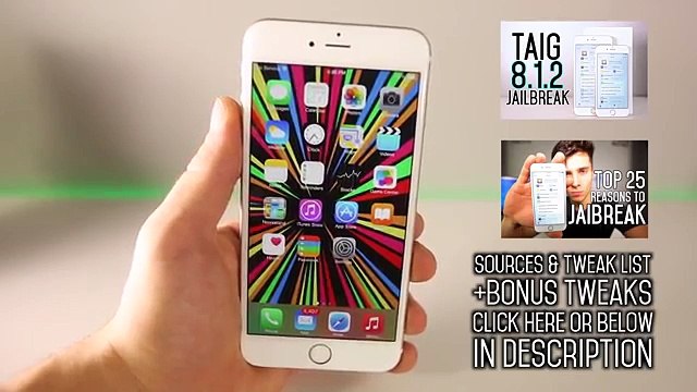 All NEW Top 10 iOS 8 Cydia Tweaks Part 8 - 8.1.2 Taig & Pangu Jailbreak Compatible