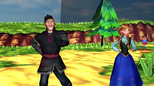 Frozen Anna And Kristoff Cartoon A Wise Old Owl Children Nursery Rhymes 3D Animation Video