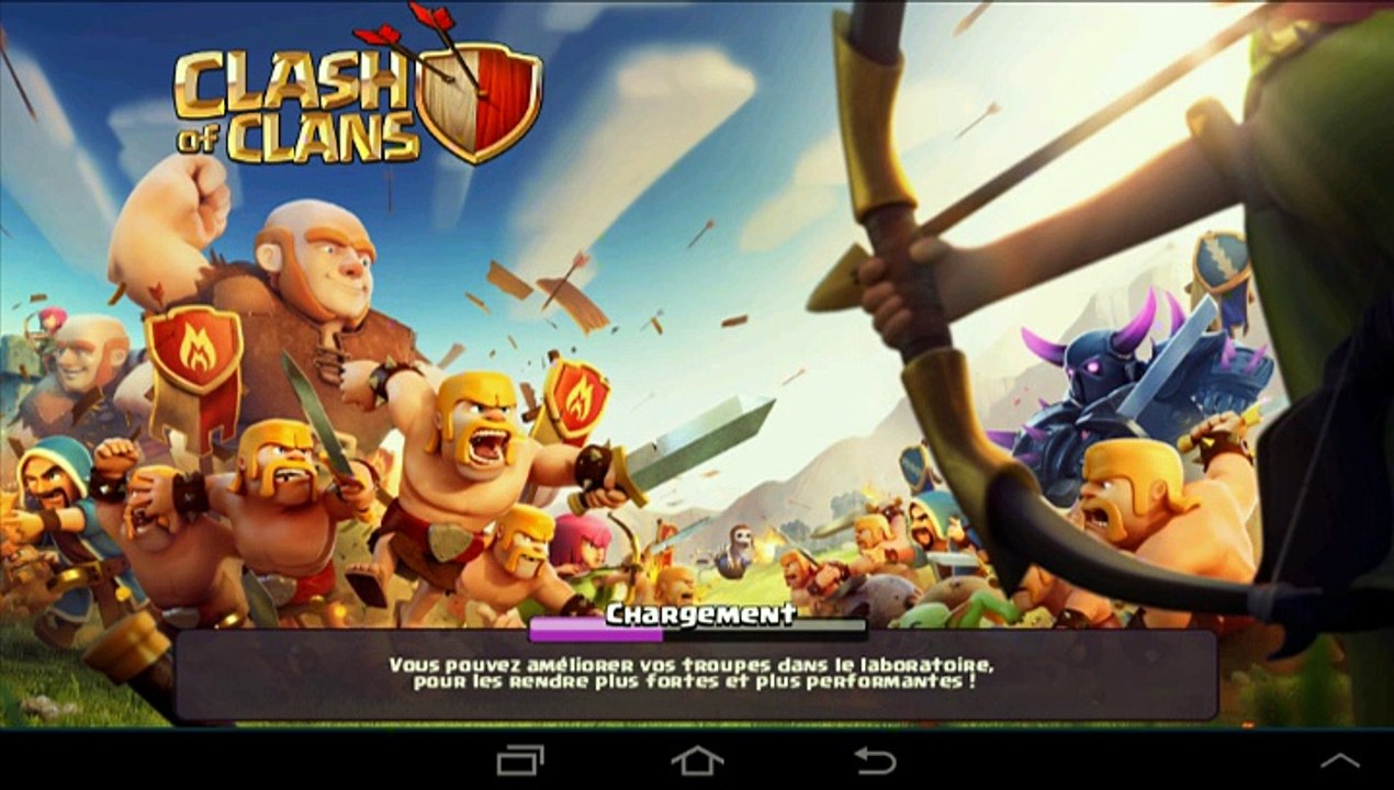 clash of clans premiere video de la chaine !