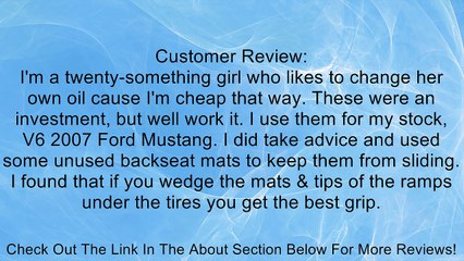 Scepter 08226 Plastic Automotive Ramp Set - 2 Piece Review