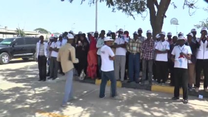 Cumhurbaşaknı Erdoğan Somali'de Hastane Açılışı Yaptı