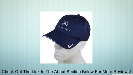 Mercedes-Benz Navy Nike Baseball Cap Review