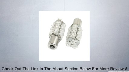 2 Pcs Yellow 1156 P21W Ba15s 18 LED Brake Tail Turn Signal Light Bulb Lamp 12V Review