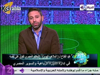 عصام عبد الفتاح : الشركات الراعية السبب في أزمة الحكام