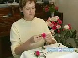 How to Make Flower Arrangements for Weddings - Making A Floral Hair Clip For A Wedding
