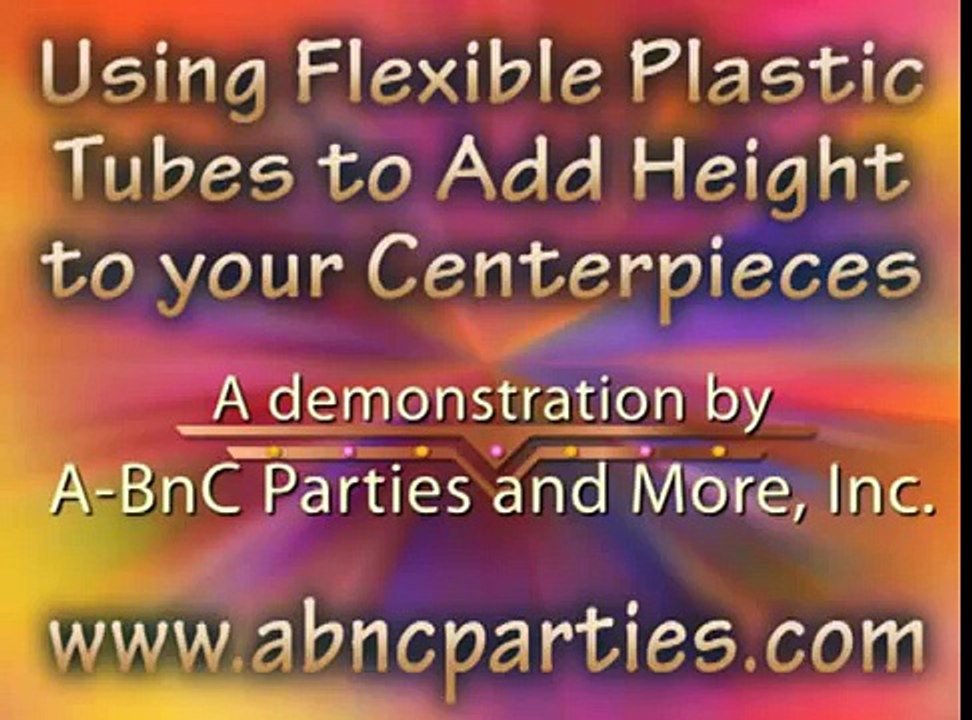 Make Tall Tower DIY Floral Wedding and Theme Centerpieces