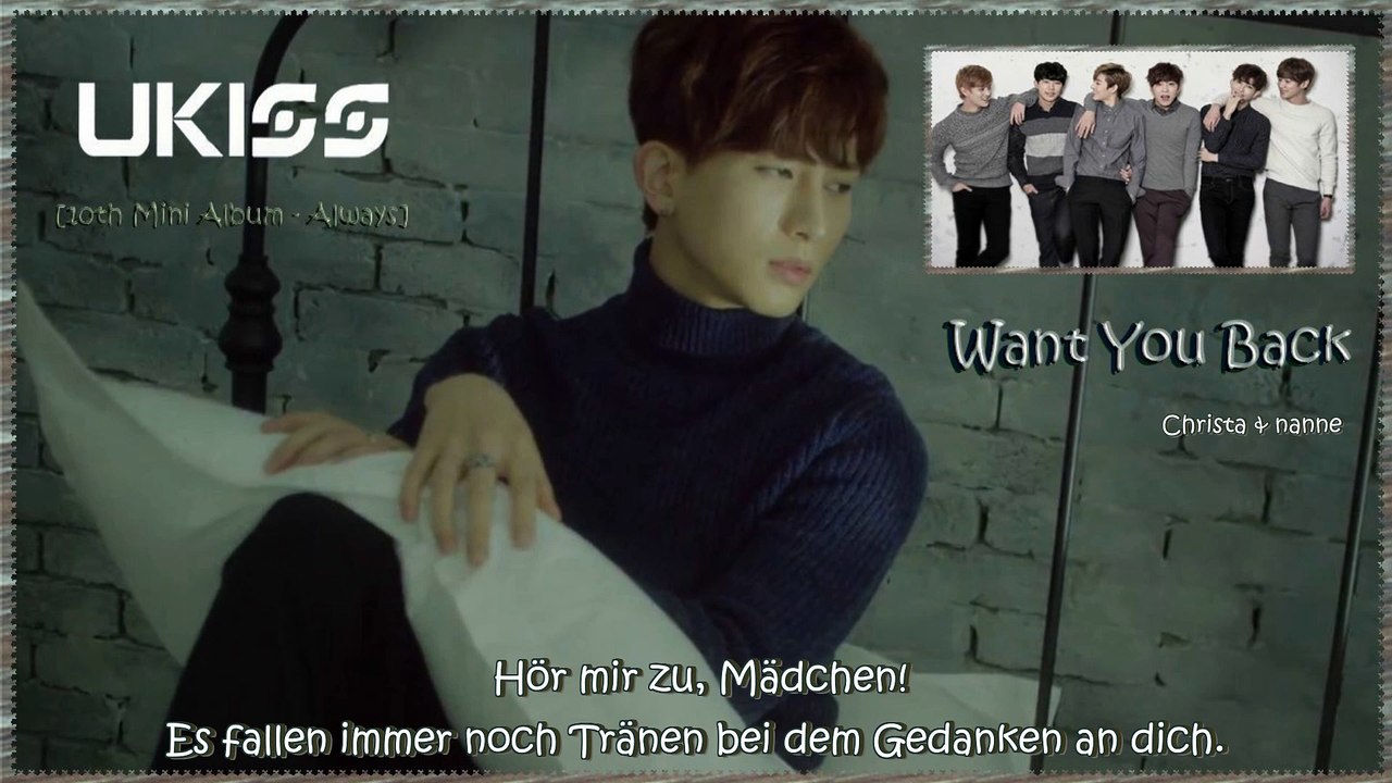 U-KISS - Want You Back k-pop german Sub] 10th Mini Album - Always