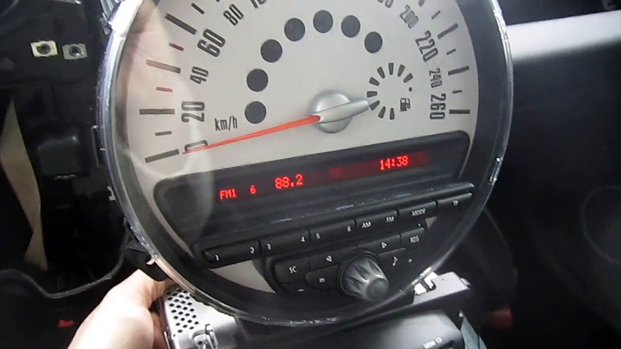 mini cooper son radar de recul autoradio origine - Vidéo Dailymotion