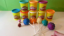 Play Doh Surprise Eggs Cake Pops ❤ Lalaloopsy, Shopkins, Angry Birds, Filly Unicorn