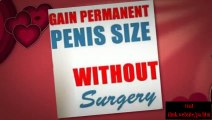 Increasing The Size Of The Penis