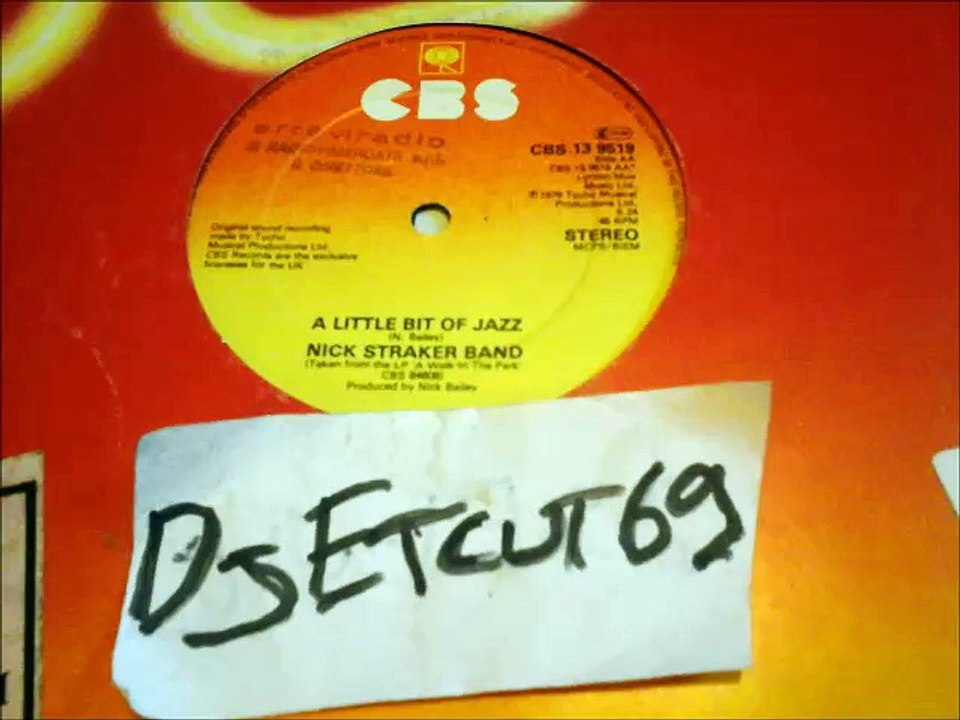 NICK STRAKER BAND -A LITTLE BIT OF JAZZ(RIP ETCUT)CBS REC 79