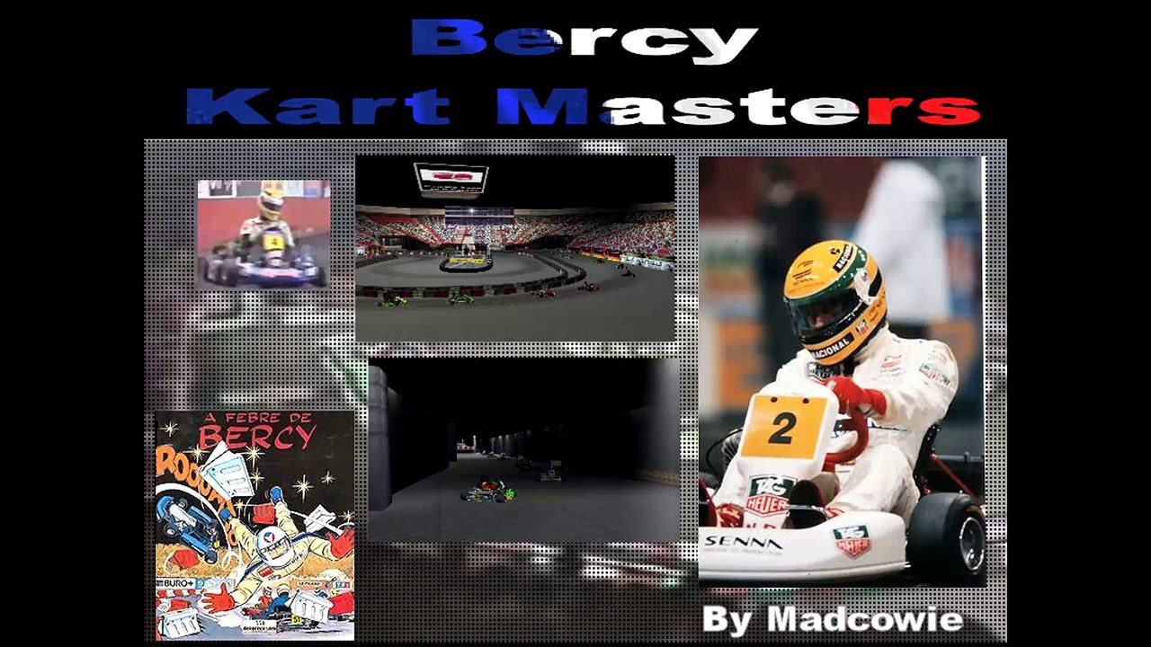 Tour de piste à Bercy en Super Karting sur Rfactor