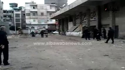 تفكيك قنبلة داخل محطة أتوبيس في دمياط