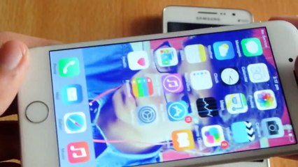 Samsung Galaxy Grand Prime vs iPhone 6 - Review HD