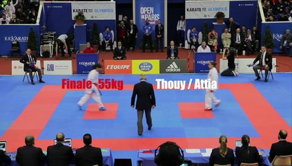 Finale kumite féminin -55kg - La finale