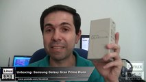 Samsung Galaxy Gran Prime Duos TV - Unboxing e resenha - Português