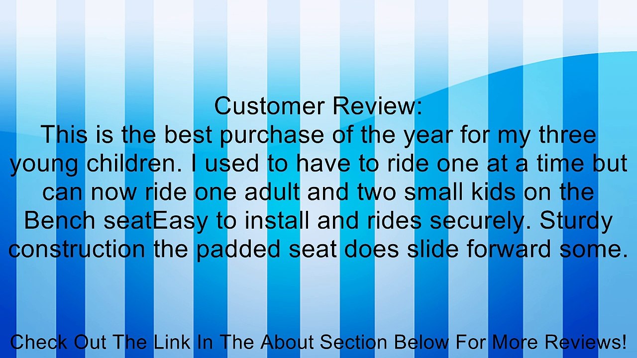 Wes Contour Bench Seat Review