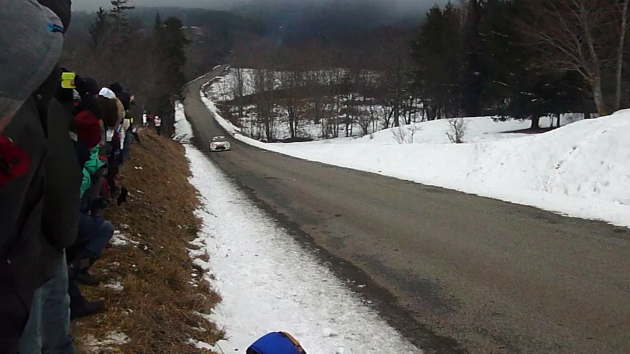 KRIS MEEKE CRASH ACCIDENT SS8 RALLYE MONTE CARLO 2015