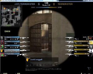 Insane double AWP kill