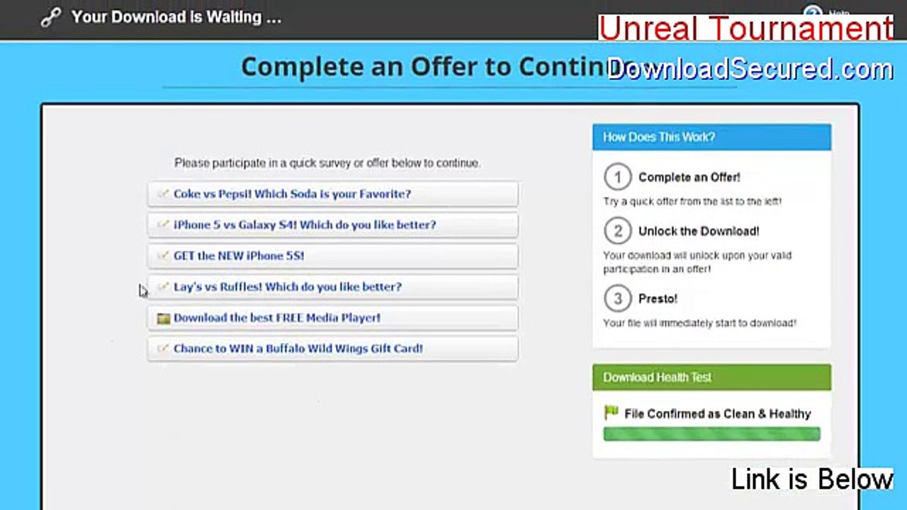 Unreal Tournament Download (Legit Download)