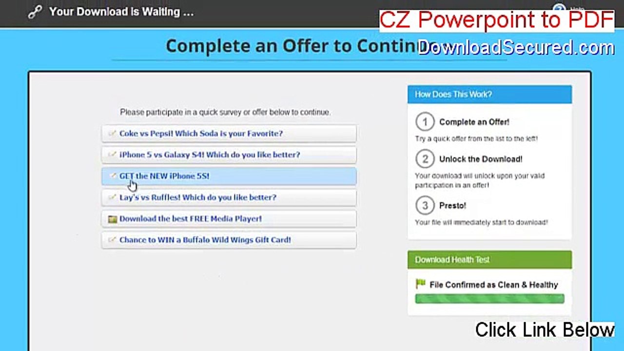 CZ Powerpoint to PDF Full Download - Legit Download (2015)