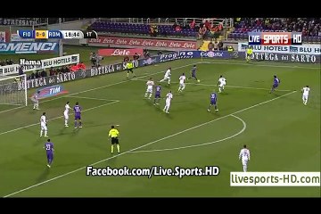 Mario Gomez Gol Ac Fiorentina vs As Roma 1-0