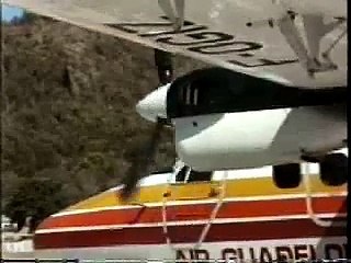 Décollage à St-Bart