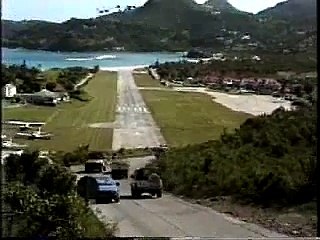 Atterrissage à St-Barth
