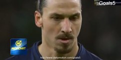 Ibrahimović Zlatan Penalty Goal St.Etienne 0 - 1 PSG Ligue 1 25-1-2015