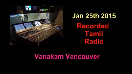 Vanakam Vancouver 2015-01-25