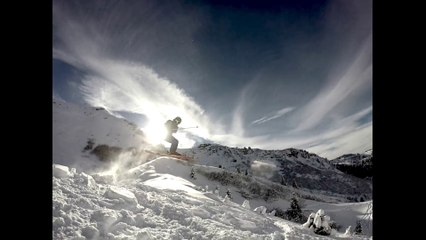 Les gets 18/01/2015 "freeride"