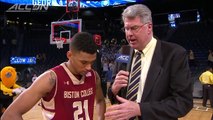 BC's Olivier Hanlan Talks Battling Through Adversity in Win.