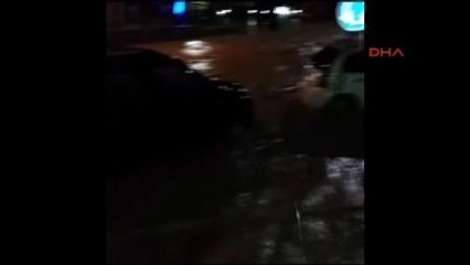 Gökçeada'yı Sel Vurdu