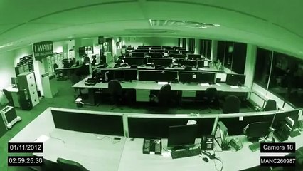 Super Natural Activity Recorded in Office at 3am