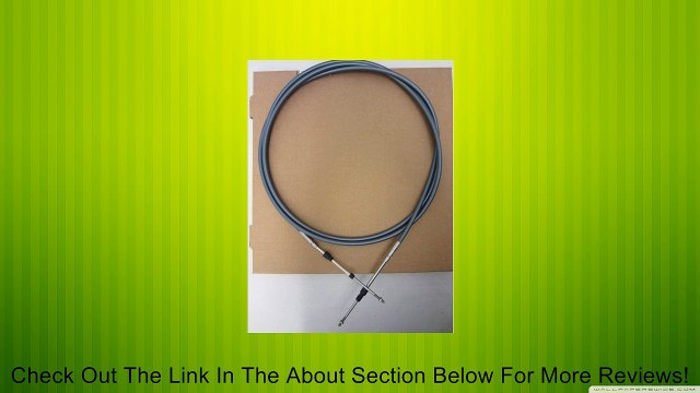 Yamaha OEM Remote Control Throttle/Shift Premier II Cable 14' 14ft MAR-CABLE-14-SC; ABA-CABLE-14-GY Review