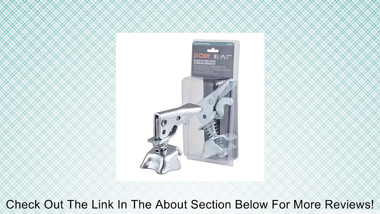 Curt 25294 A-Frame Coupler Repair Kit Review