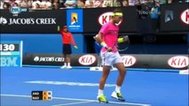 Rafael Nadal vs Kevin Anderson MATCH POINT   Highlights HD   Australian Open 2015 R4